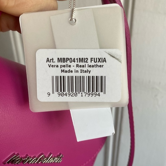 MARINA GALANTI Made In Italy Leather Mini Crossbody Bag - Picture 14 of 14